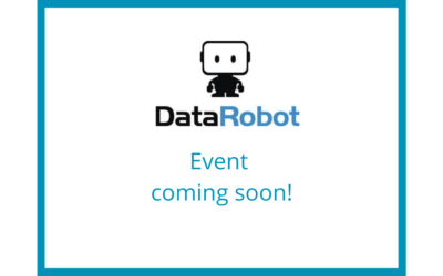DataRobot event coming soon from FIRN